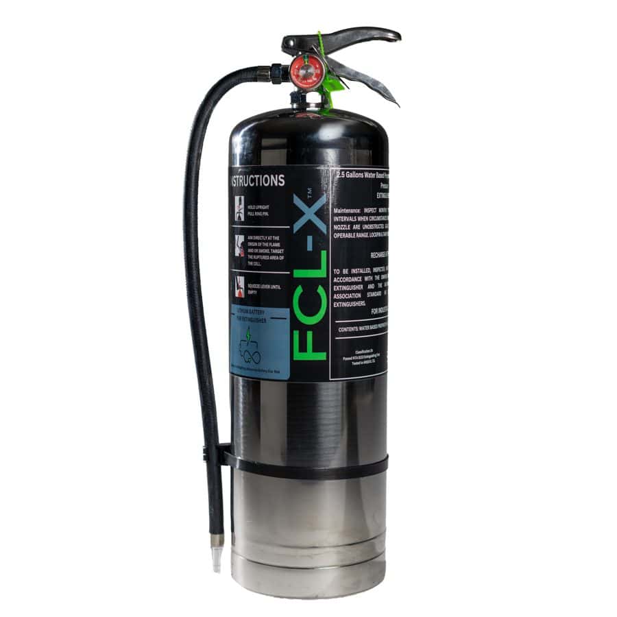 FCL-X 2.5 Gallon / 9 Liter extinguisher